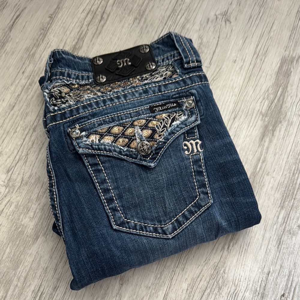 Miss me Bling Women's Blue Jeans